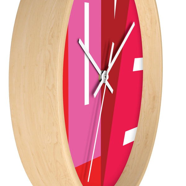 "CIRCLE OF LOVE" RED BERRY WALL CLOCK